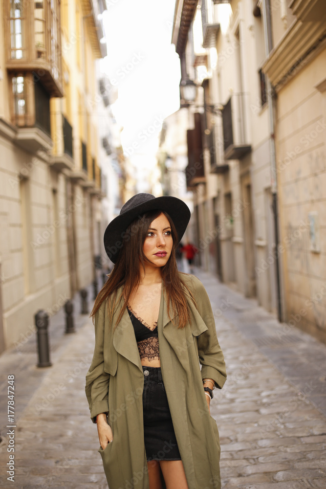 Fototapeta premium chica blog