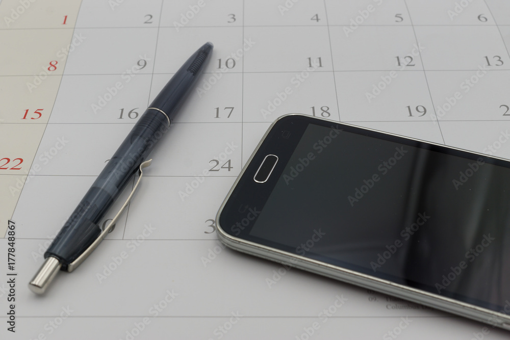 calender date and telephone in busiess concept calender date and telephone in busiess concept