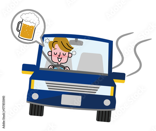 飲酒運転　男性