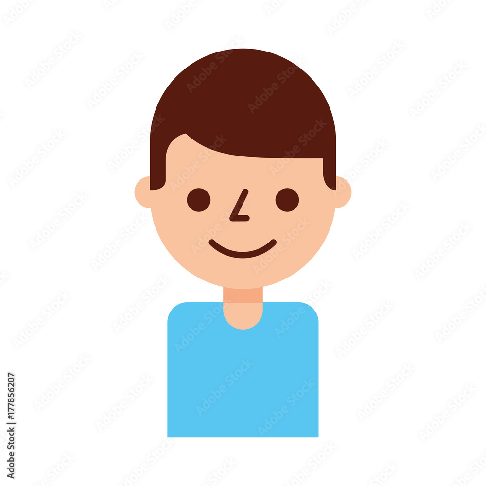 portrait man young avatar character male portrait man young avatar character male