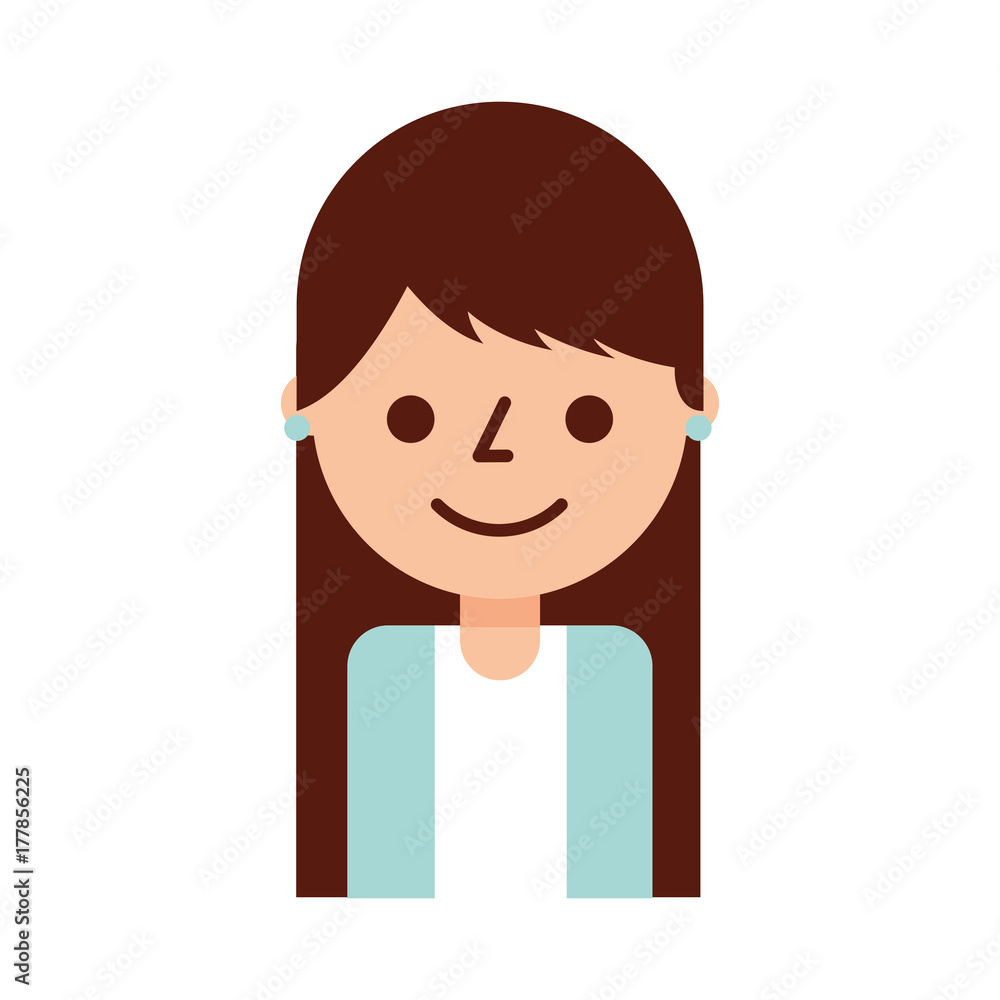 portrait young woman female avatar portrait young woman female avatar