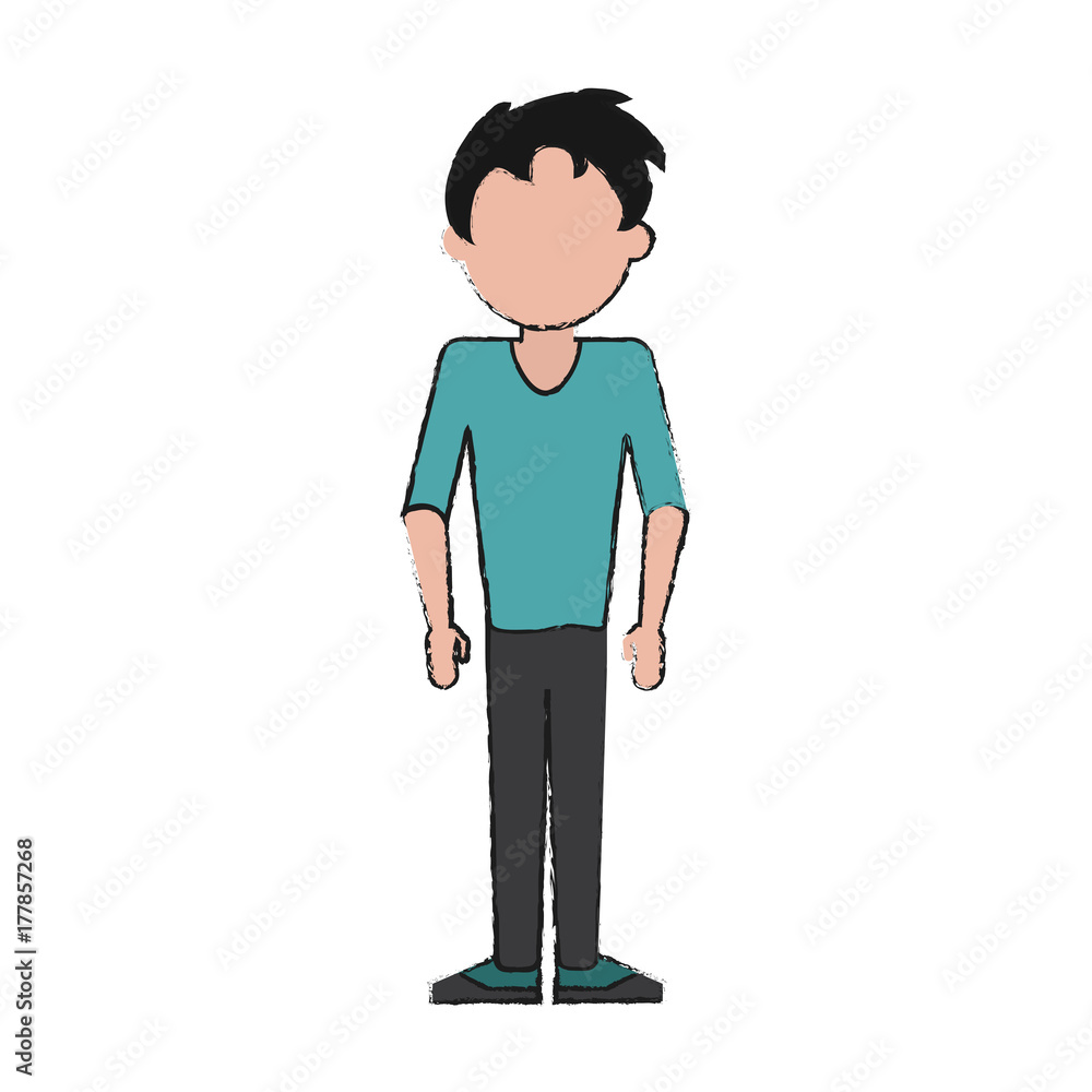 man avatar full body icon image vector illustration design man avatar full body icon image vector illustration design
