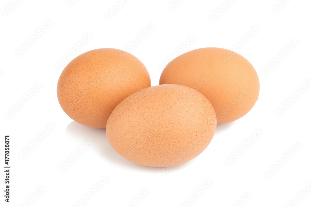Egg. Isolated on white background Egg. Isolated on white background