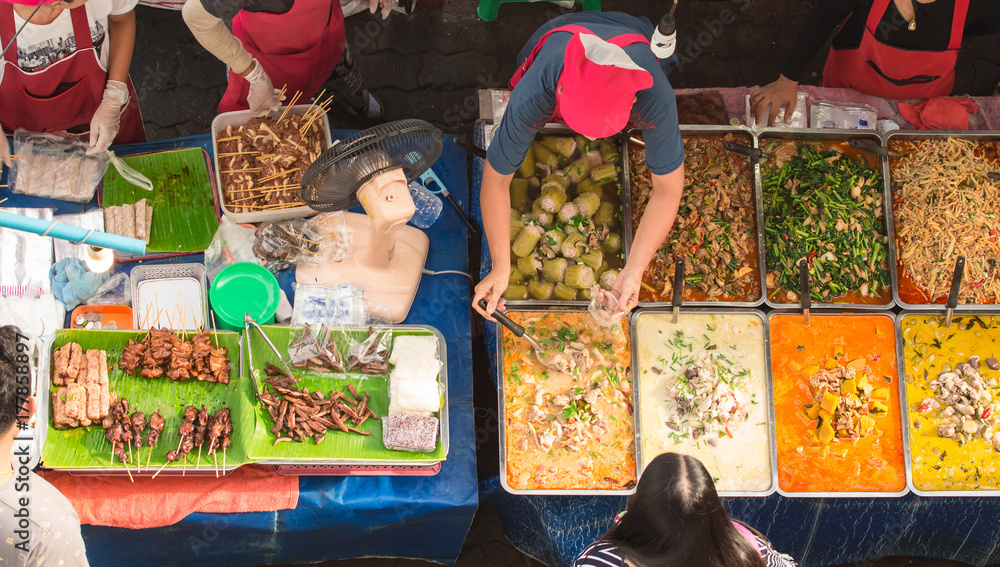 Fototapeta premium thai street food ,Bangkok food