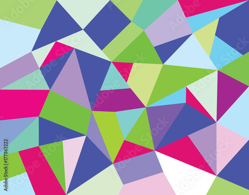 Beautiful triangular abstract design background.