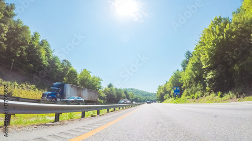 Cross-country road trip photo