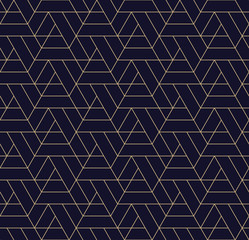 Fotobehang Vormen patronen Eenvoudig geometrisch rasterpatroon  © sunspire