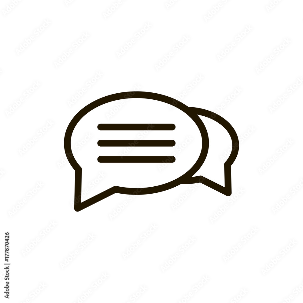 Line flat icon Line flat icon
