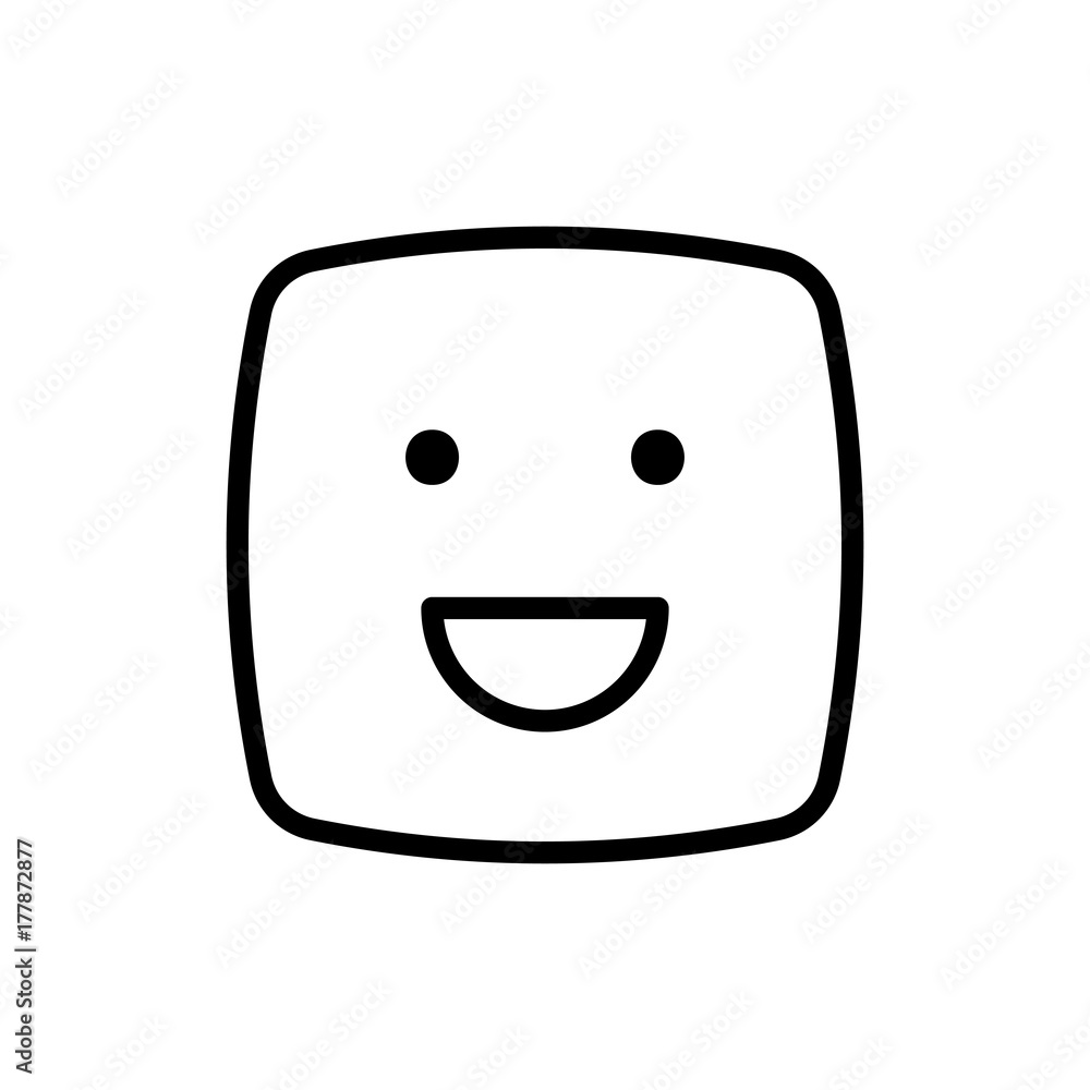 Fototapeta premium Line flat icon