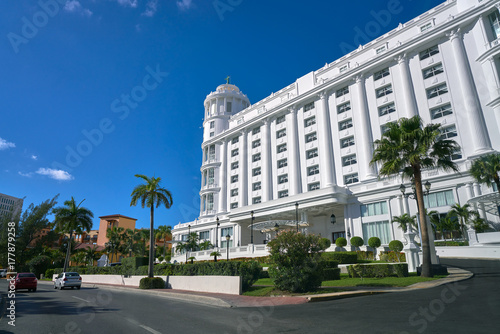 Cancun Kukulcan boulevard in Hotel Zone
