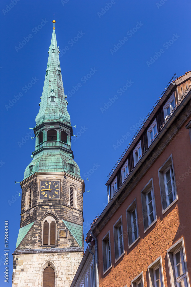 Tower of the Kreuzkirche church in Hannover