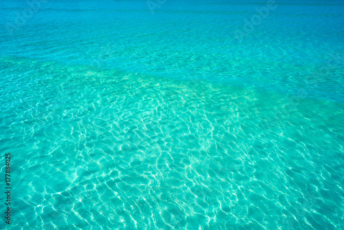 Fototapeta Naklejka Na Ścianę i Meble -  Tropical beach turquoise water texture