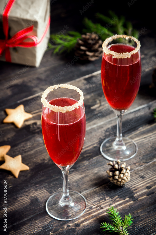 Mimosa cocktail for Christmas Mimosa cocktail for Christmas