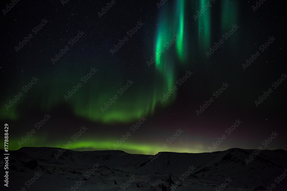 Polarlicht - Aurora borealis - Island Polarlicht - Aurora borealis - Island