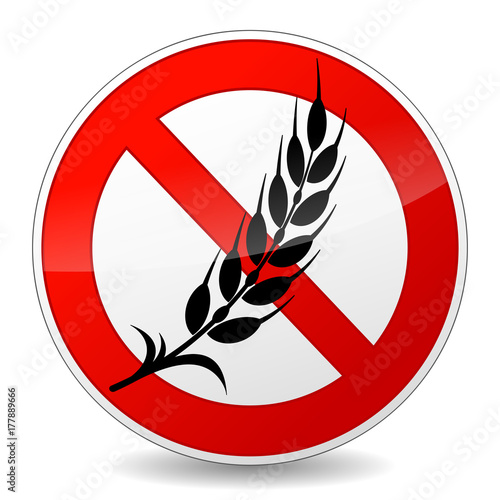 gluten free icon concept