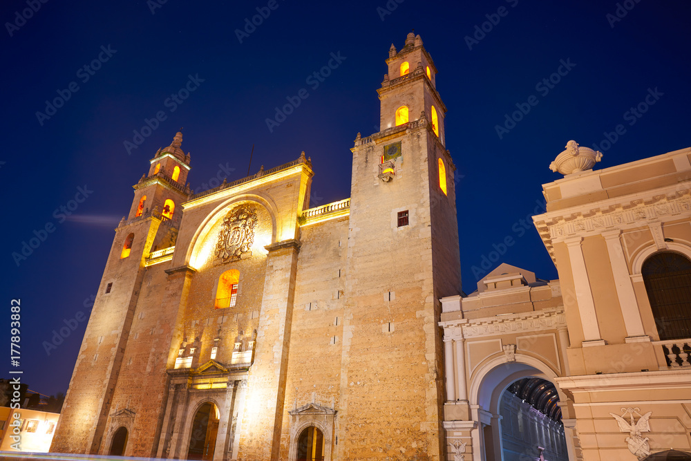 Merida San Idefonso cathedral of Yucatan