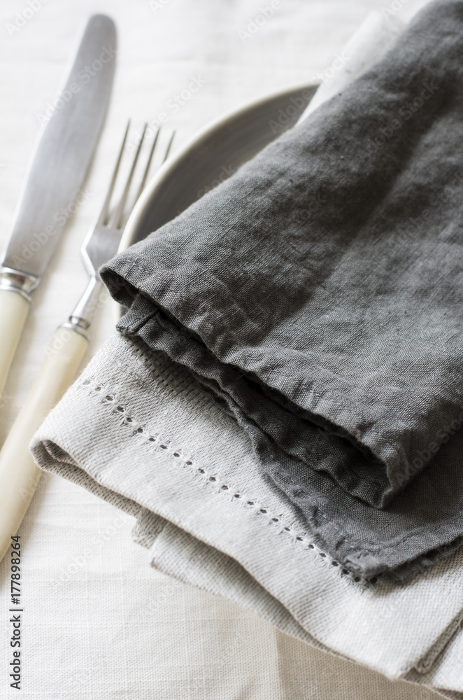 napkins and cutlery napkins and cutlery