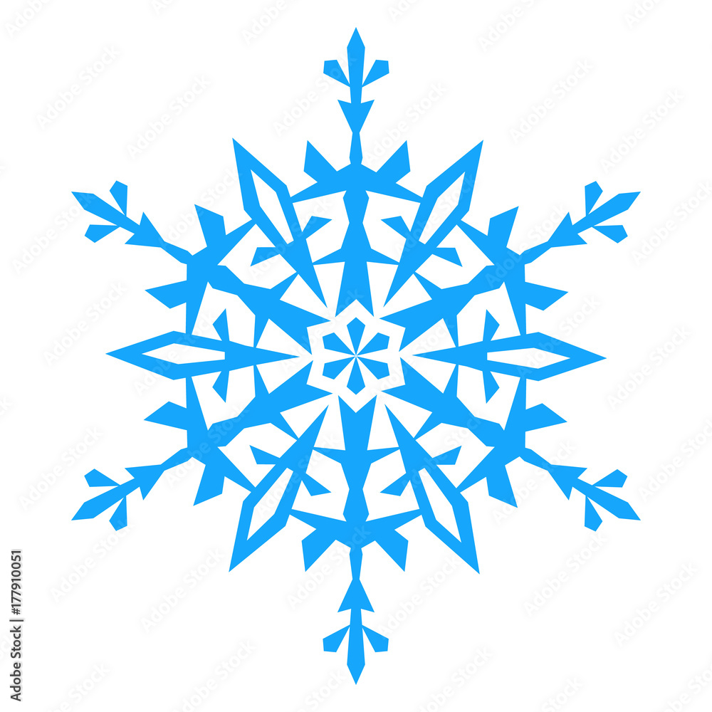 Snowflake Icon. vector illlustration. Snowflake Icon. vector illlustration.