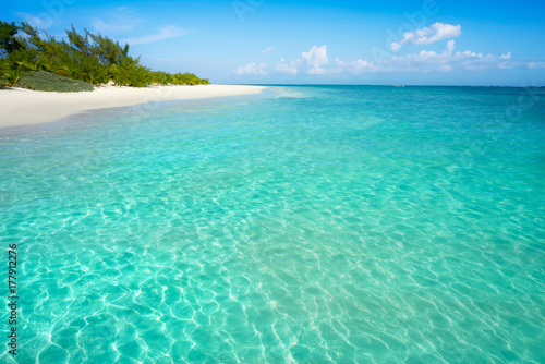 Fototapeta Naklejka Na Ścianę i Meble -  Riviera Maya Caribbean beach turquoise Mexico