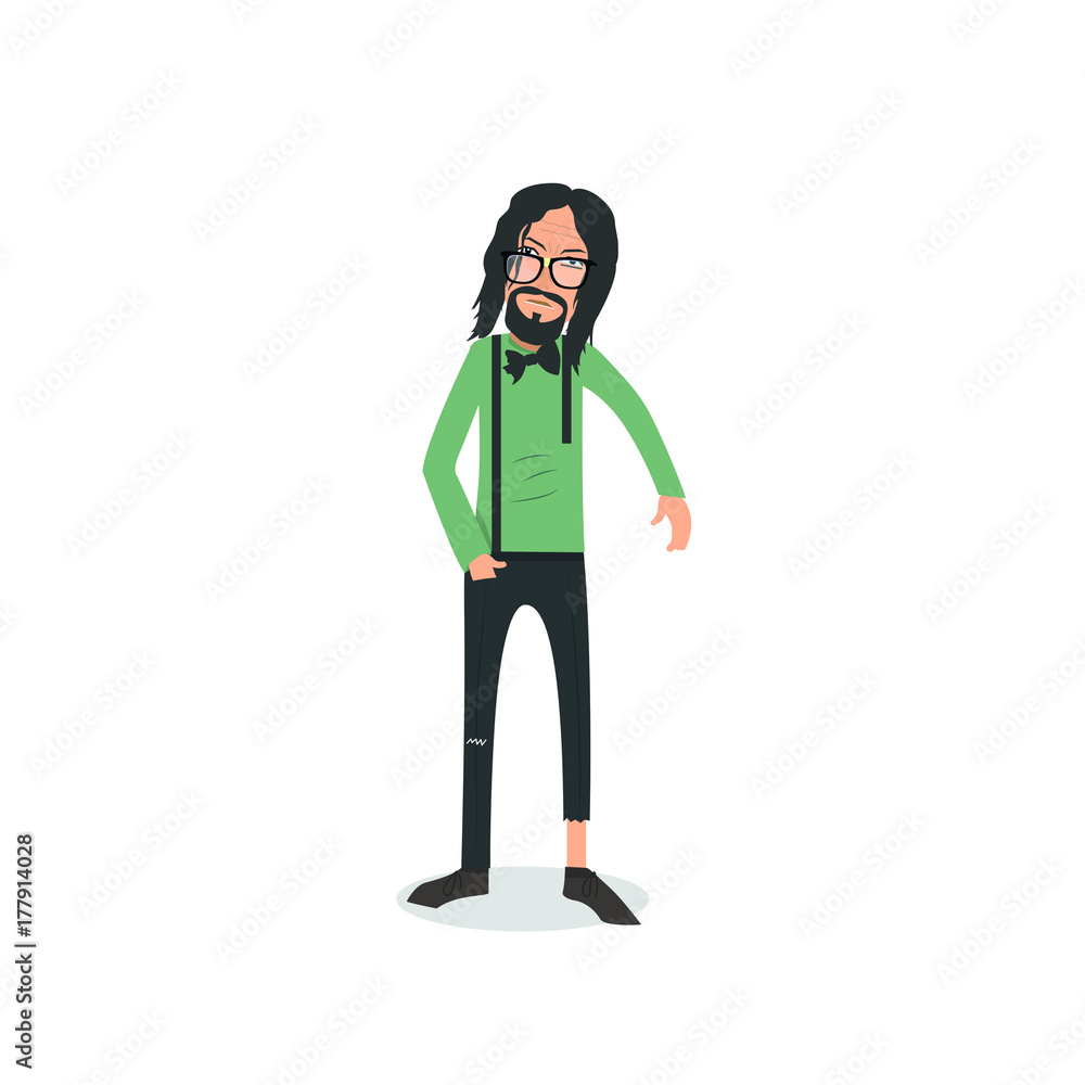 Exhausted and completely wiped out cartoon guy in casual clothes, gesturing. Vector illustration. Modern flat design. Exhausted and completely wiped out cartoon guy in casual clothes, gesturing. Vector illustration. Modern flat design.