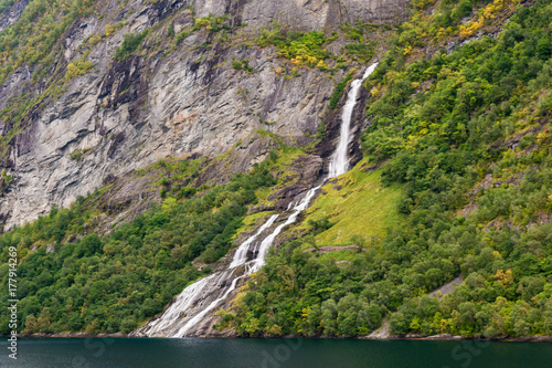 On the way to Geiranger in Norway