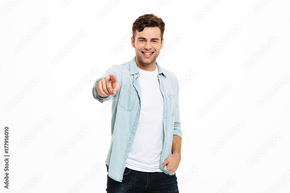 Portrait of a happy young man standing Portrait of a happy young man standing