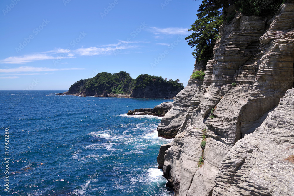 Obraz premium 西伊豆堂ヶ島の風景