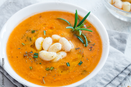 Bean and vegetable soup