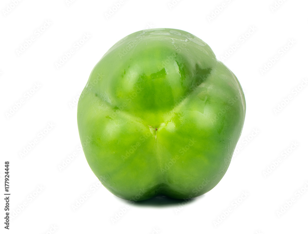 Fresh green pepper Fresh green pepper