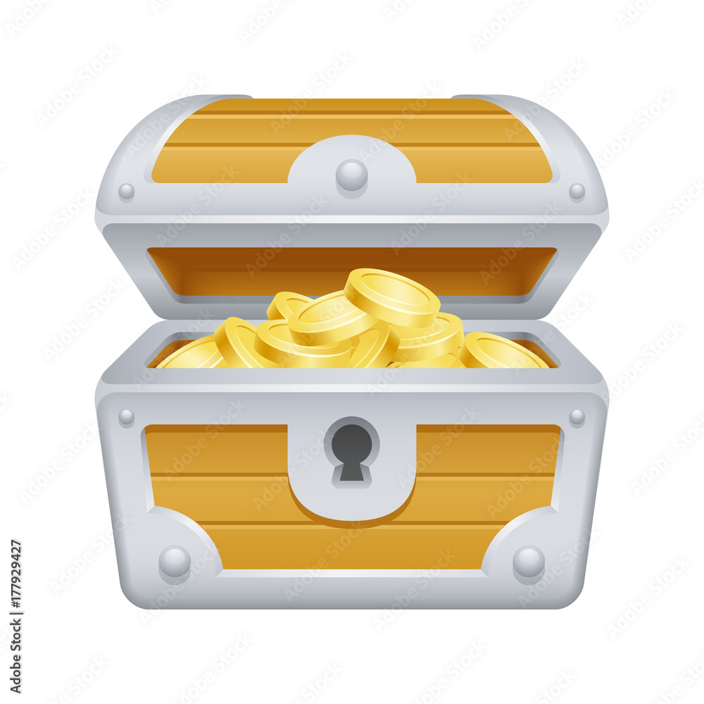 Treasure Chest Novo Icons. A professional, pixelaligned icon
