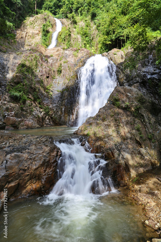 Waterfall Huai To Krabi Thailand