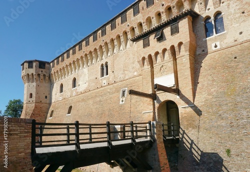 The gate of the castle Gradara