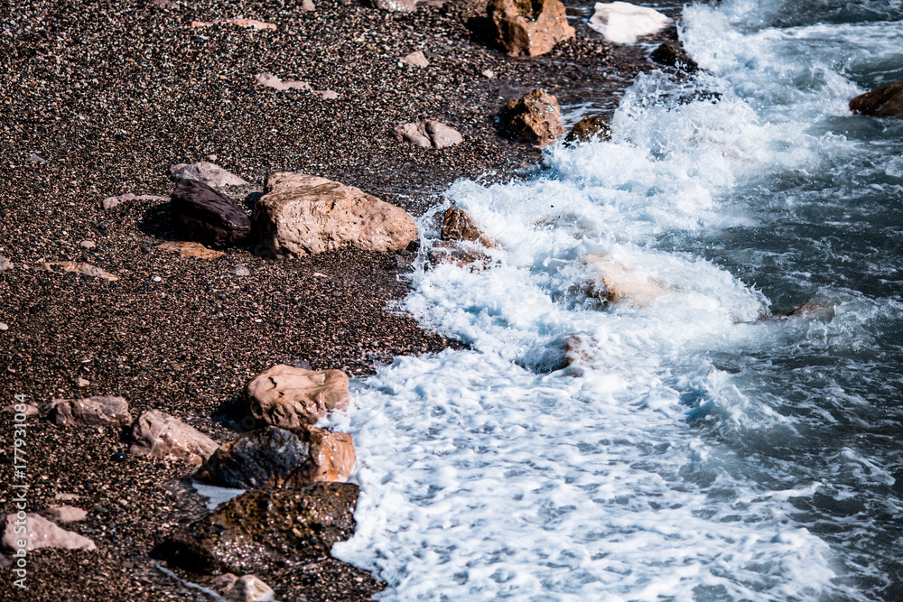 Obraz premium pebble waves