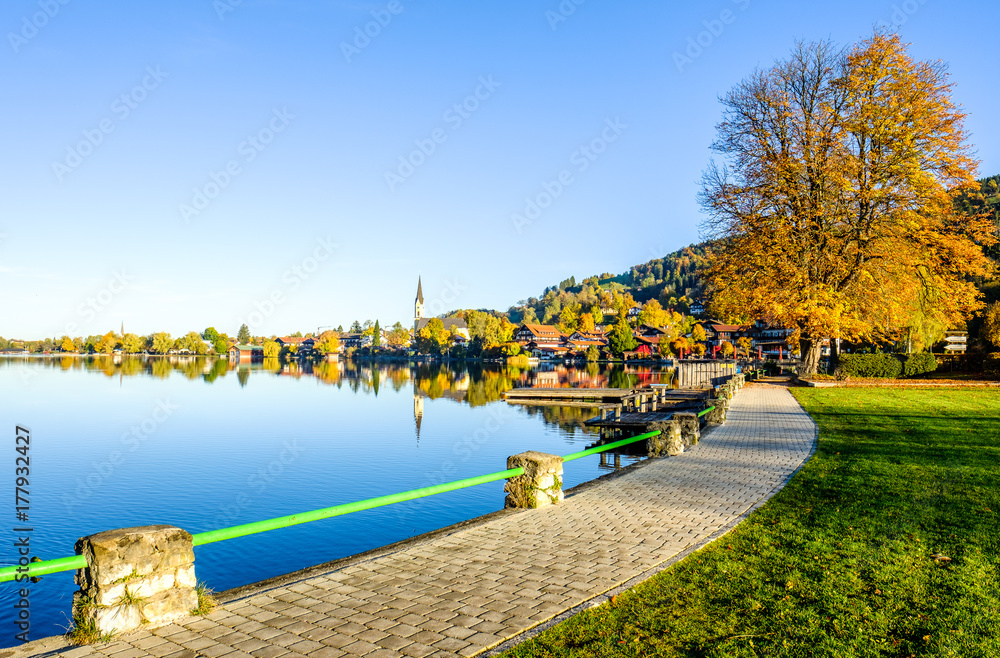 Obraz premium schliersee lake in bavaria
