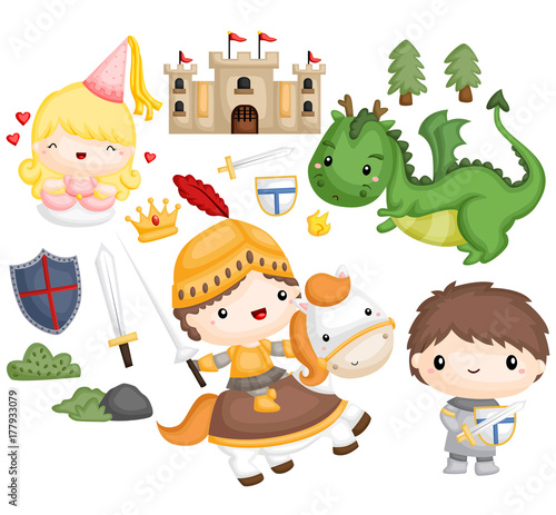 Knight and Dragon