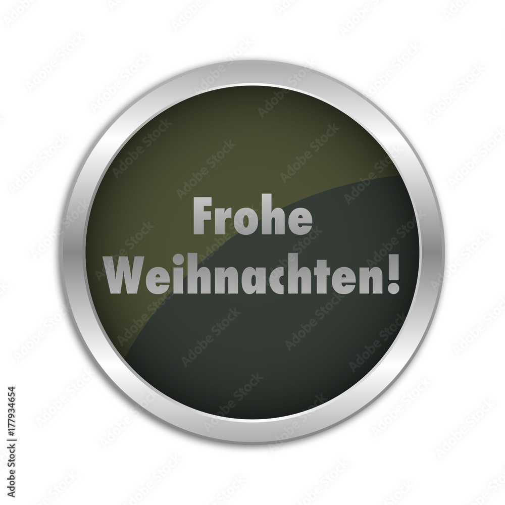 Button Set - dunkel mit silbernem Ring - Frohe Weihnachten Button Set - dunkel mit silbernem Ring - Frohe Weihnachten