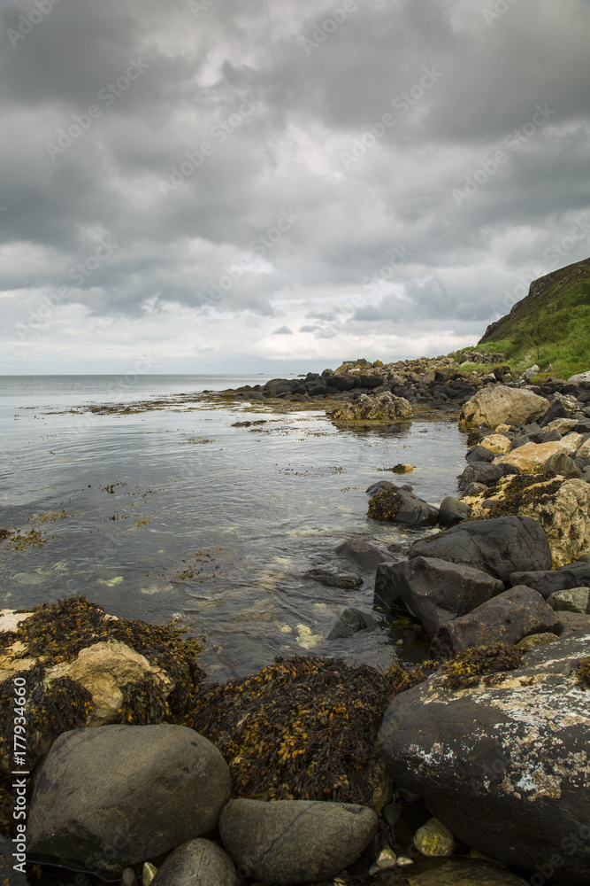 The North Antrim coastline north Ireland