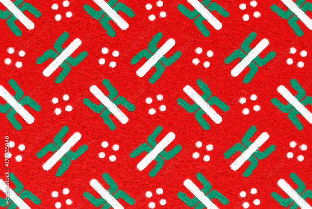 kid art abstract background in red and green tone color for vintage christmas theme kid art abstract background in red and green tone color for vintage christmas theme