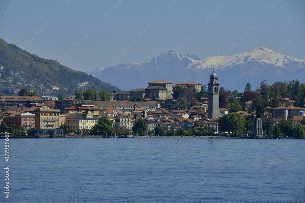 Italy, Lake Maggiore; Pallanza,