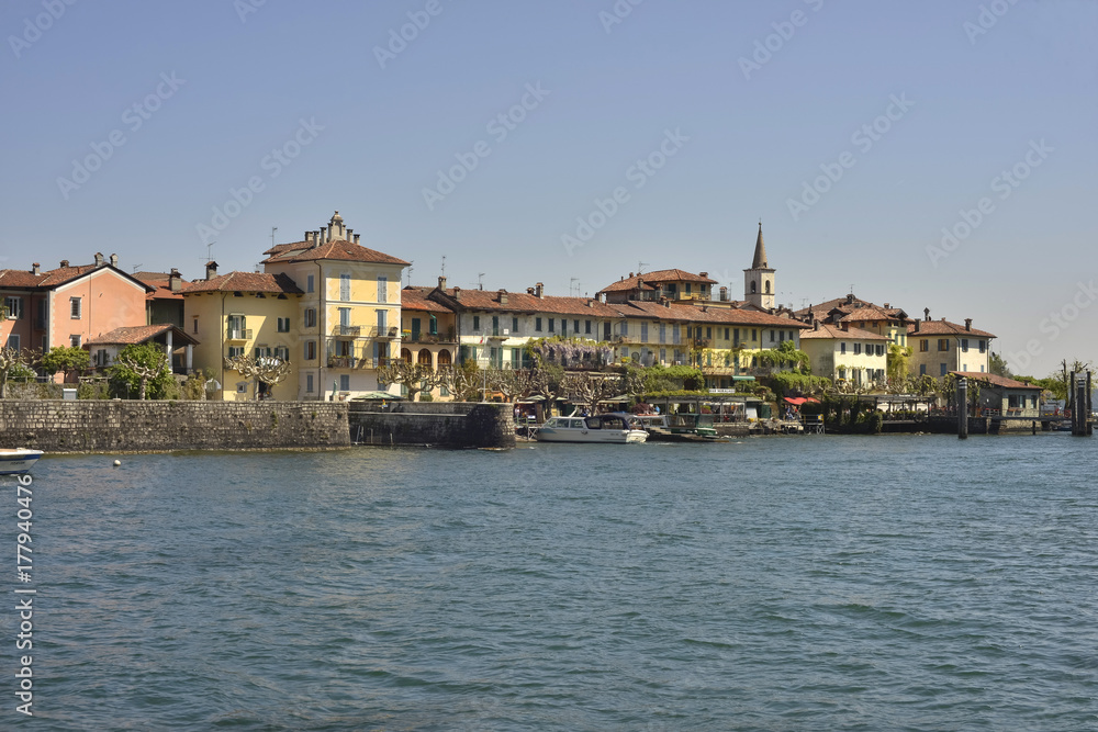 Italy, Lake Maggiore; Isola dei Pescatori,