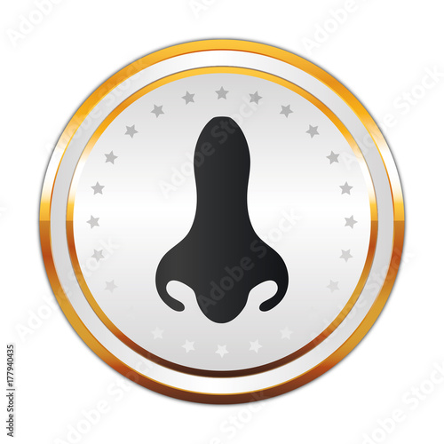 Luxus Button weiß - Nase