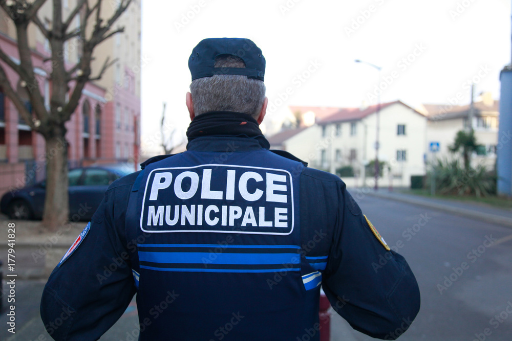 Obraz premium police municipale
