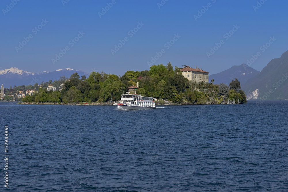 Italy, Lake Maggiore; Isola Madre