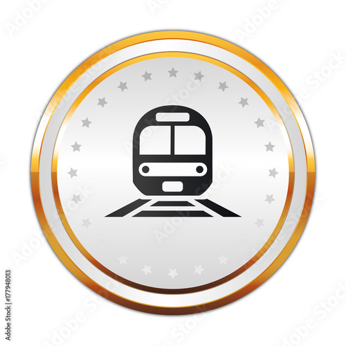 Luxus Button weiß - Zug