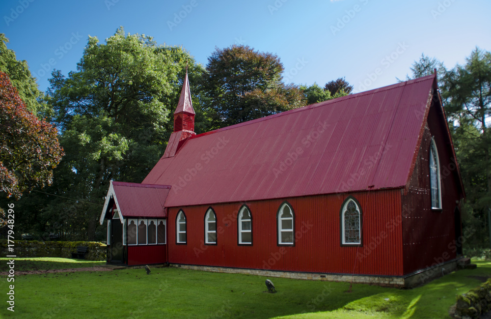 Fototapeta premium dalswinton church