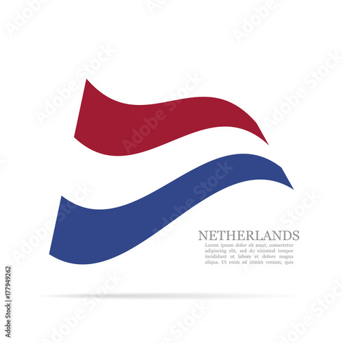 Free Download Netherlands national flag waving vector icon - GFXLoad