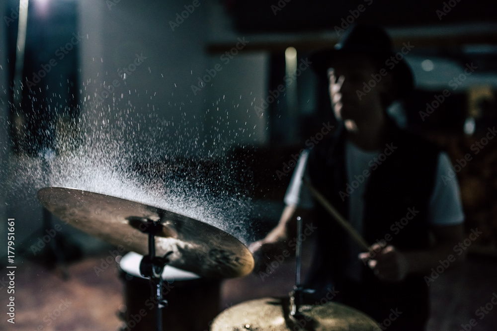 Obraz premium Music band repetition