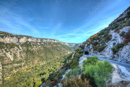 Strasse durch die Ardeche