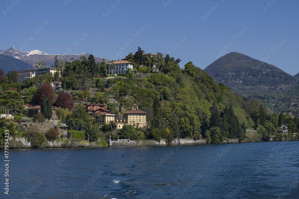 Italy, Lake Maggiore; Intra-Pallanza,