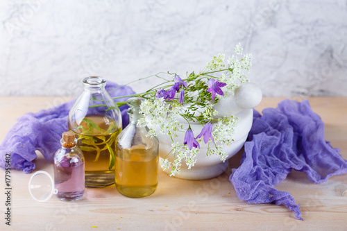 Essential oils and wild flowers